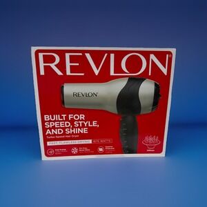 NOB Revlon Ionic Hair Dryer Professional Turbo 2 Speed with Diffuser 1875W